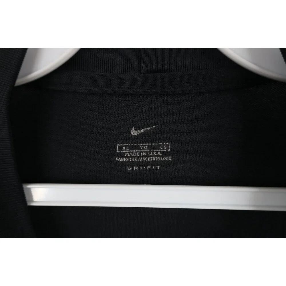 Vintage Nike Mens XL Travis Scott Mini Swoosh Knit Long Sleeve T-Shirt Black - Picture 8 of 15